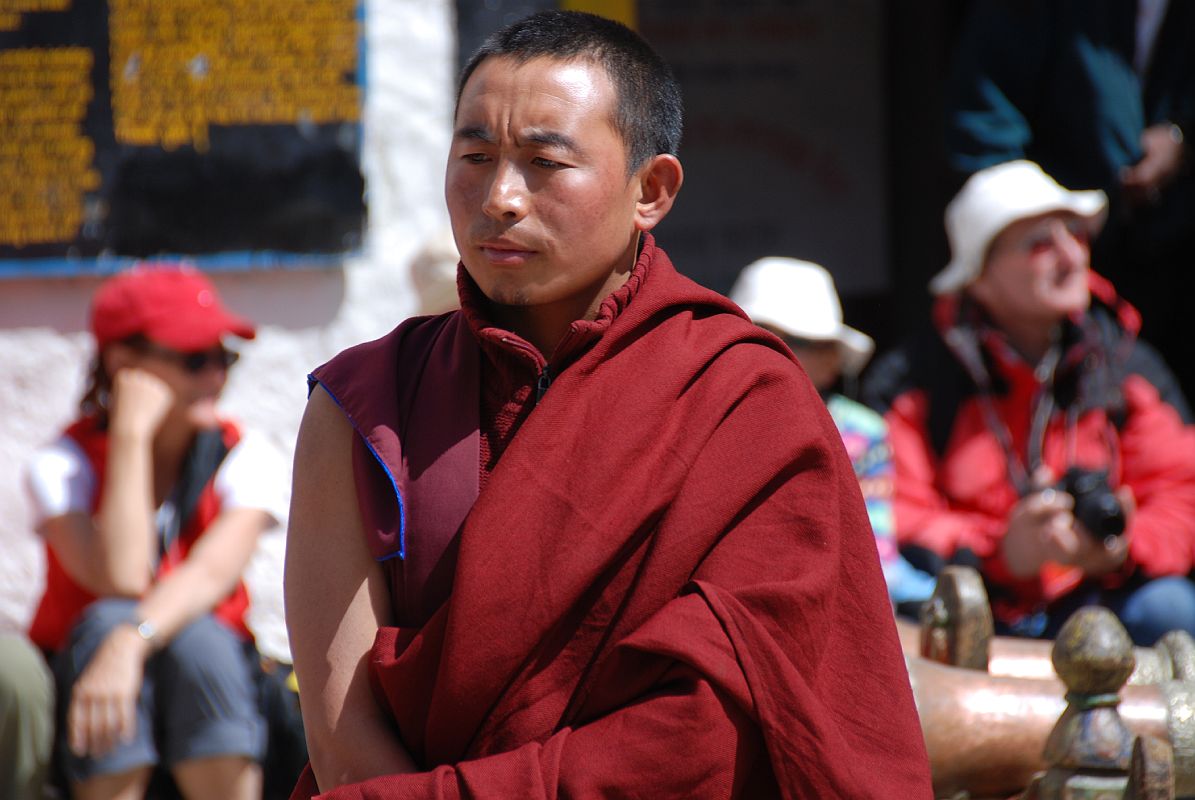 Mustang Lo Manthang Tiji Festival Day 3 02-3 Chyodi Monk Tenzin Choephel